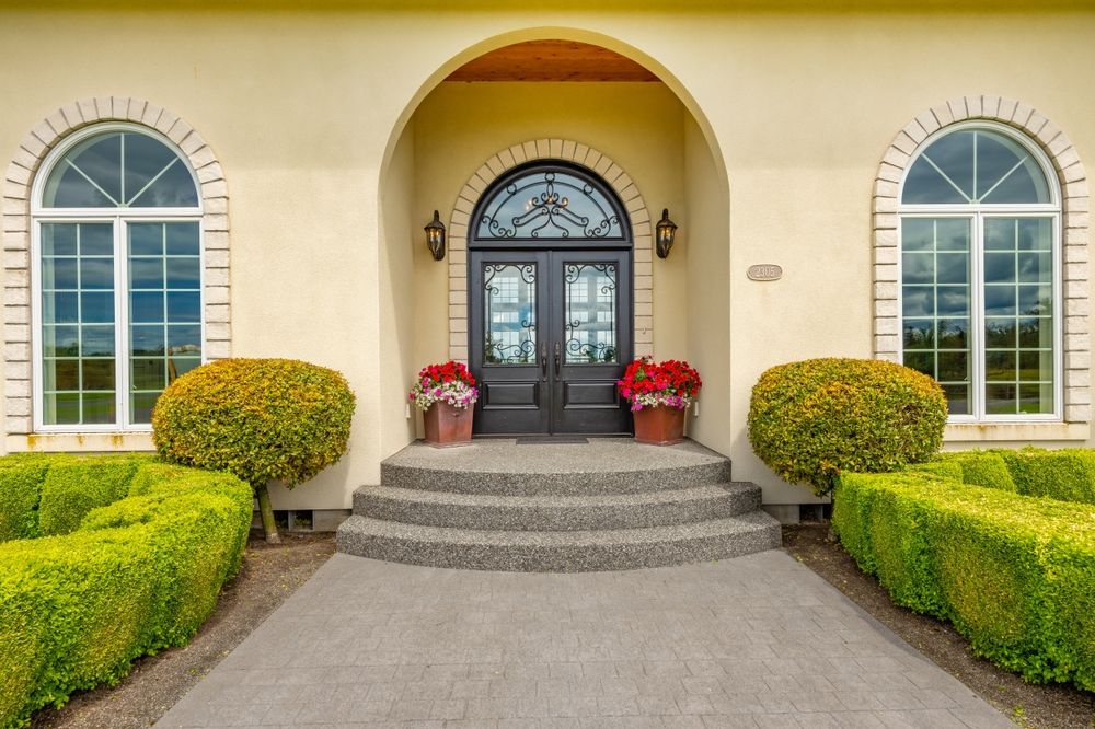 Secure but Elegant Entry Doors to Boost Curb Appeal
